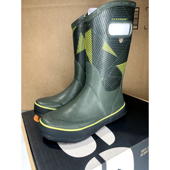 Bogs K rnbt geo Kids Kids 3 Dark green - Picture 1 of 6